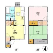 アムール中村の間取り画像