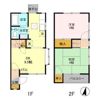 アムール中村の間取り画像