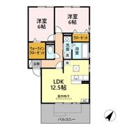 スピリア・ヒビツ Bの間取り画像