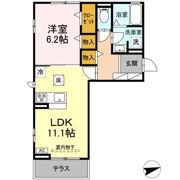 D-avance六名の間取り画像