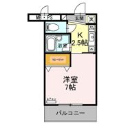 サンタウン竹鼻 Bの間取り画像