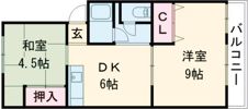 マンション和光の間取り画像