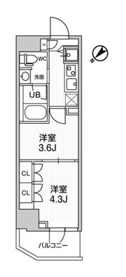 ARKMARK巣鴨sta.の間取り画像