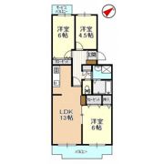 平和ハイツGの間取り画像