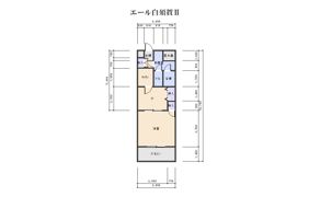 エール白須賀Ⅱの間取り画像