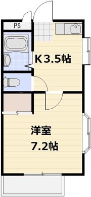 リトルハイツの間取り画像