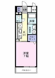プレ・アビタシオン春日部Ⅰの間取り画像
