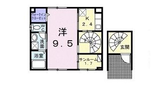 グランドール コルソB棟の間取り画像