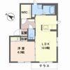 シャーメゾン楽音寺Bの間取り画像