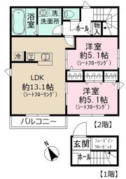 フィカーサ和泉の間取り画像