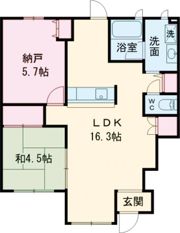 エンフィールド シャリテの間取り画像