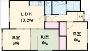 ブエナビスタ高砂の間取り画像