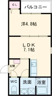 リタリッチ四番館の間取り画像