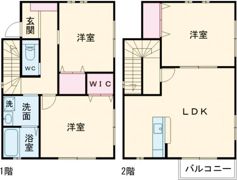ルイズコクーンの間取り画像