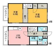 タウンハウス高雄の間取り画像