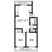 Comfy鴻池新田駅前の間取り画像