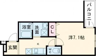 フジパレス長田ノースの間取り画像