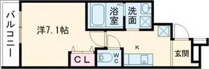 フジパレス長田ノースの間取り画像
