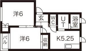 アディーンの間取り画像