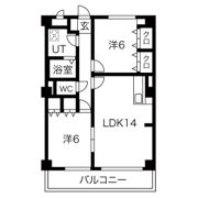 エスポワールメゾン神郷(しんごう)の間取り画像