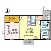 メゾン樫の木 B棟の間取り画像