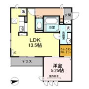 ハピネス2の間取り画像