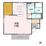 ボヌール ピエース Bの間取り画像