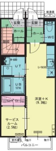ルシェーナの間取り画像