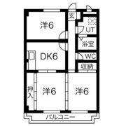 CIEL八家公園の間取り画像