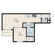 Jack toribamiⅠの間取り画像