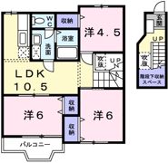 ガーデンハイムNの間取り画像