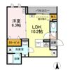 D-ROOM万願寺の間取り画像