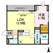 D-ROOM万願寺の間取り画像