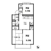 冬築タウン・パートII F棟の間取り画像