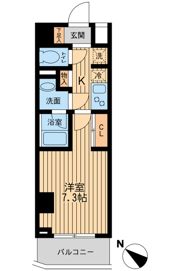 ユニフォート目黒中町の間取り画像