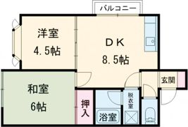 ハミール山の手の間取り画像