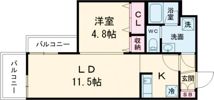 ウェルスクエア四条大宮NORTHの間取り画像