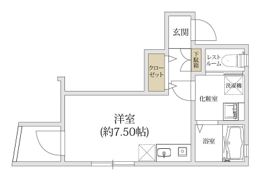 ソアヴィータ三軒茶屋の間取り画像