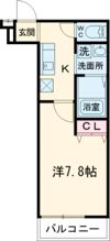 フジパレス俊徳道WESTの間取り画像