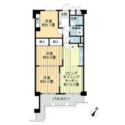 ライオンズマンション文教の間取り画像