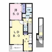 エクセレント Kの間取り画像