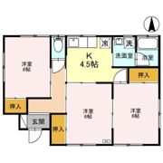 小松貸家の間取り画像