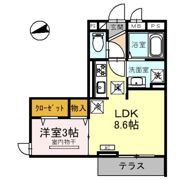 D-Sereno仙波町の間取り画像