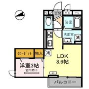 D-Sereno仙波町の間取り画像