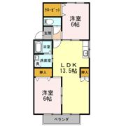 メゾン ノア Bの間取り画像