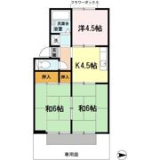 ハイツコイケⅠの間取り画像