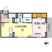 フェリーチェ亀山 B棟の間取り画像