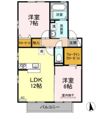 T’sスクエア D棟の間取り画像