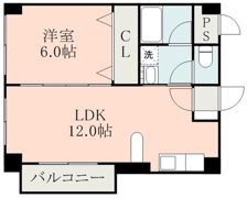 アラベスク新町の間取り画像