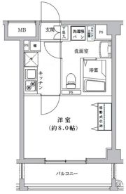 ライジングプレイス八王子みなみ野の間取り画像